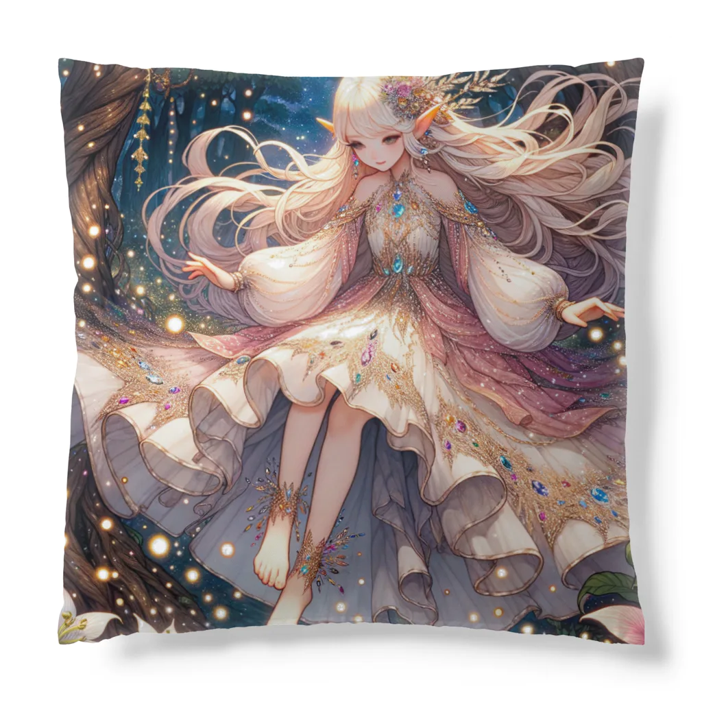 Sesilionの星の精霊の夜舞 Dance of the Star Spirit Cushion