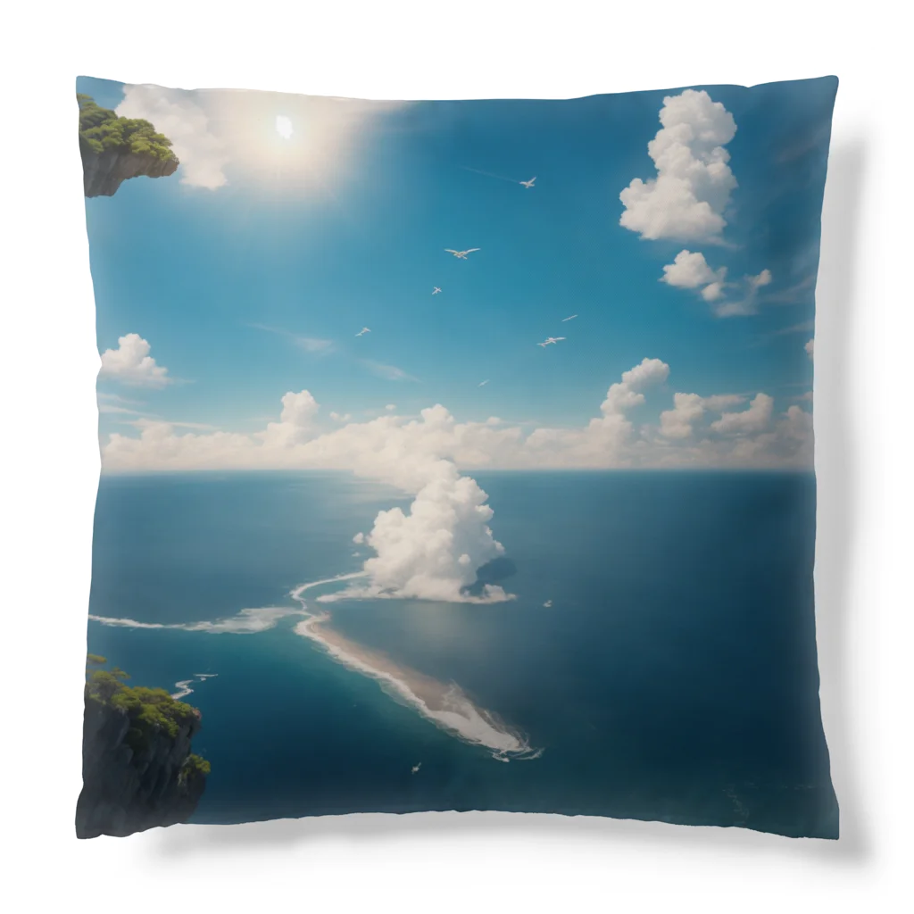 SetsunaAIのきれいな青空と海のグッズ Cushion