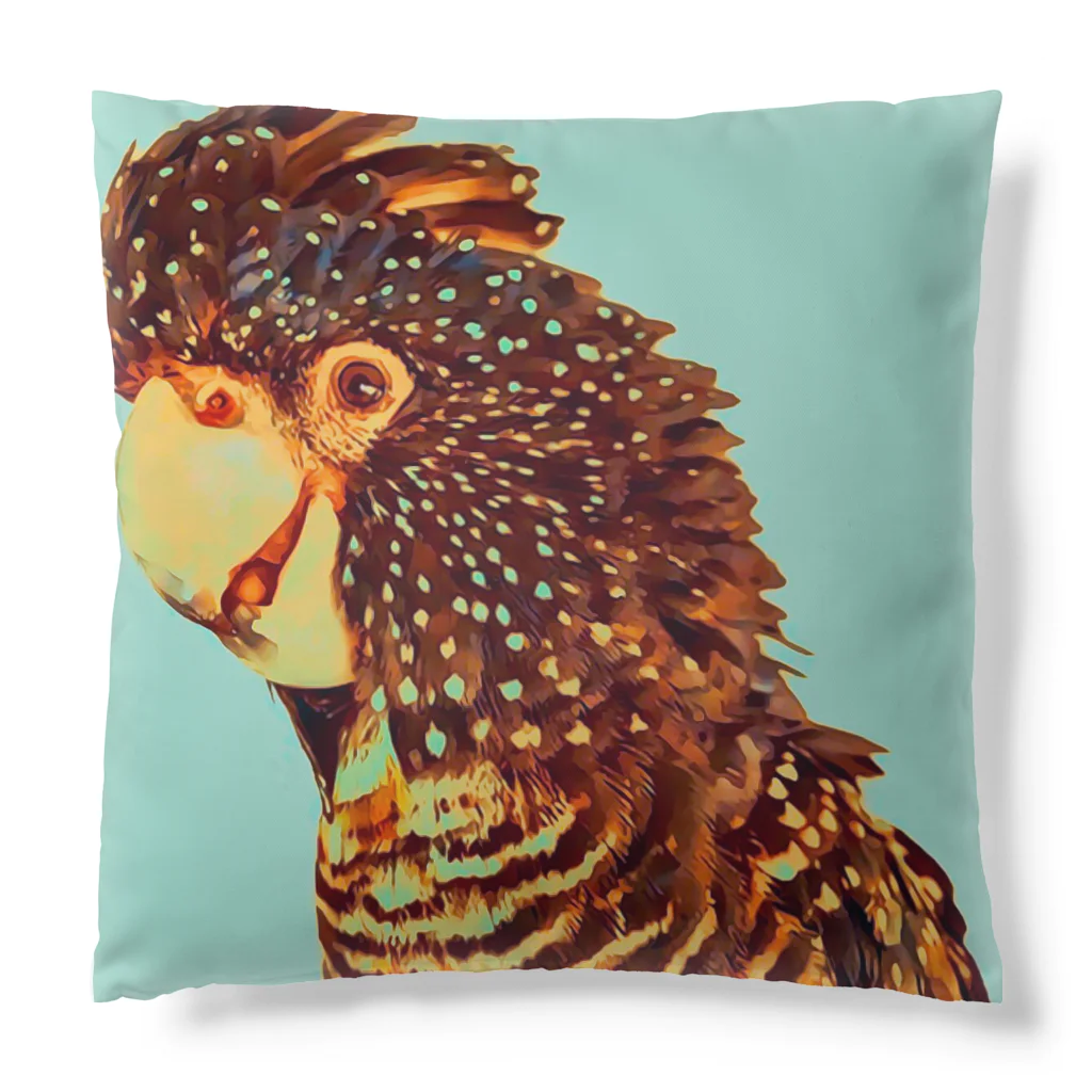 and_parrotのクロオウム Cushion