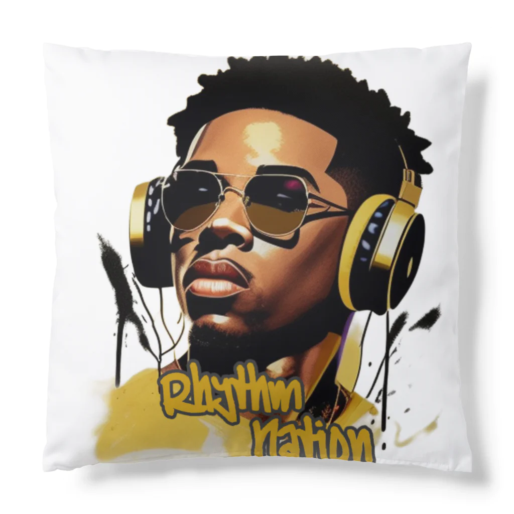 めそぽのRhythm Nationの男 Cushion