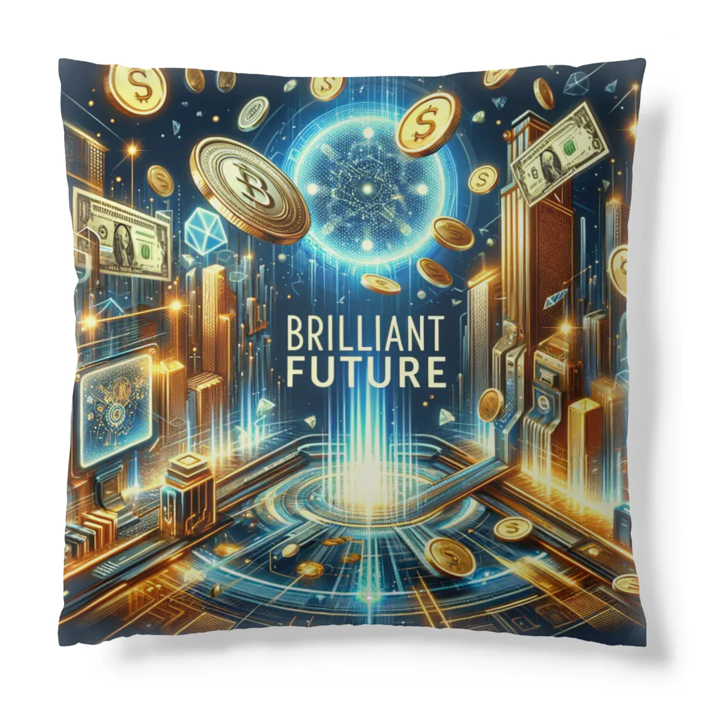 【公式】金運アップのBrilliant Futureの【公式】金運アップBrilliant Future Cushion