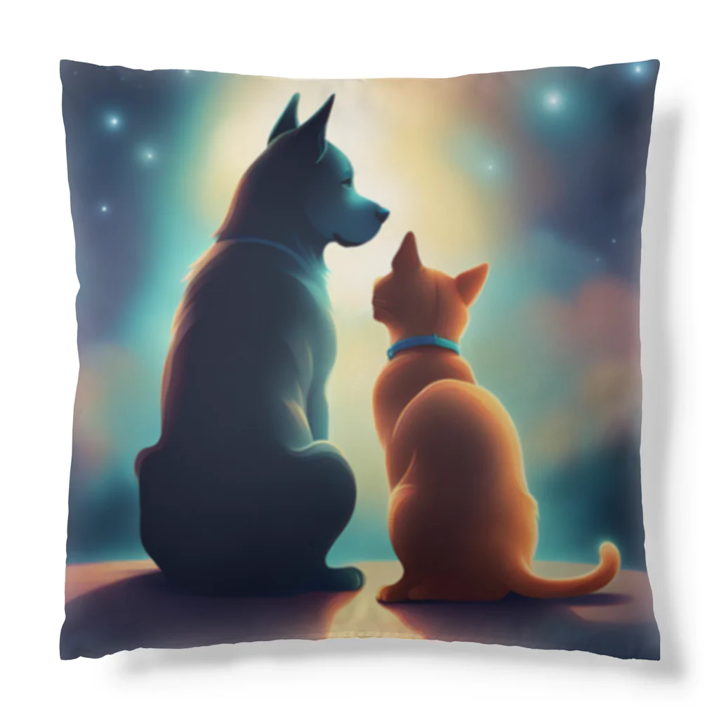 CASPROSTORESのLove Cat & Dog Cushion