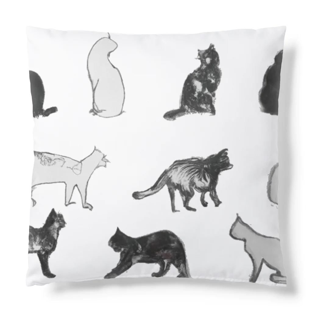 ART GALLERY Ne-ko.のNeko-01 Cushion