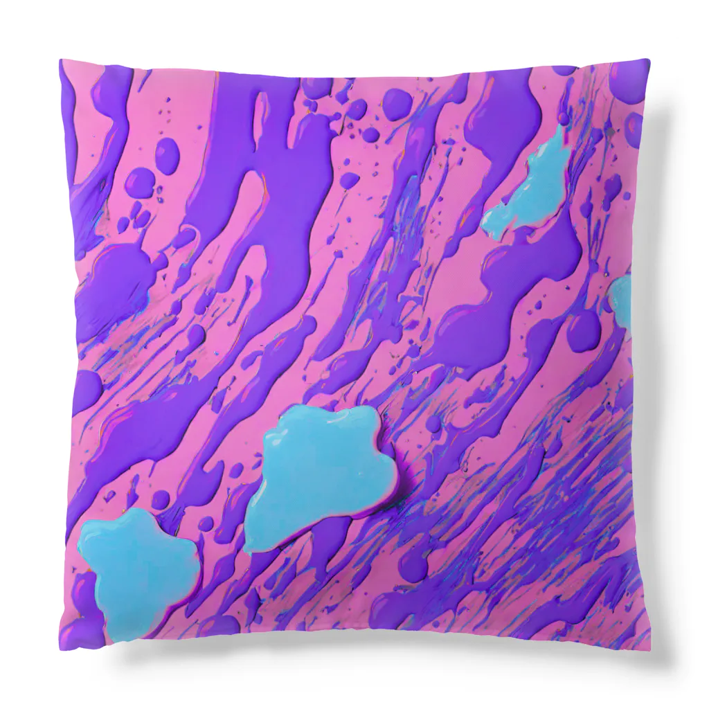 NeonLeakのペンキちゃん7 Cushion