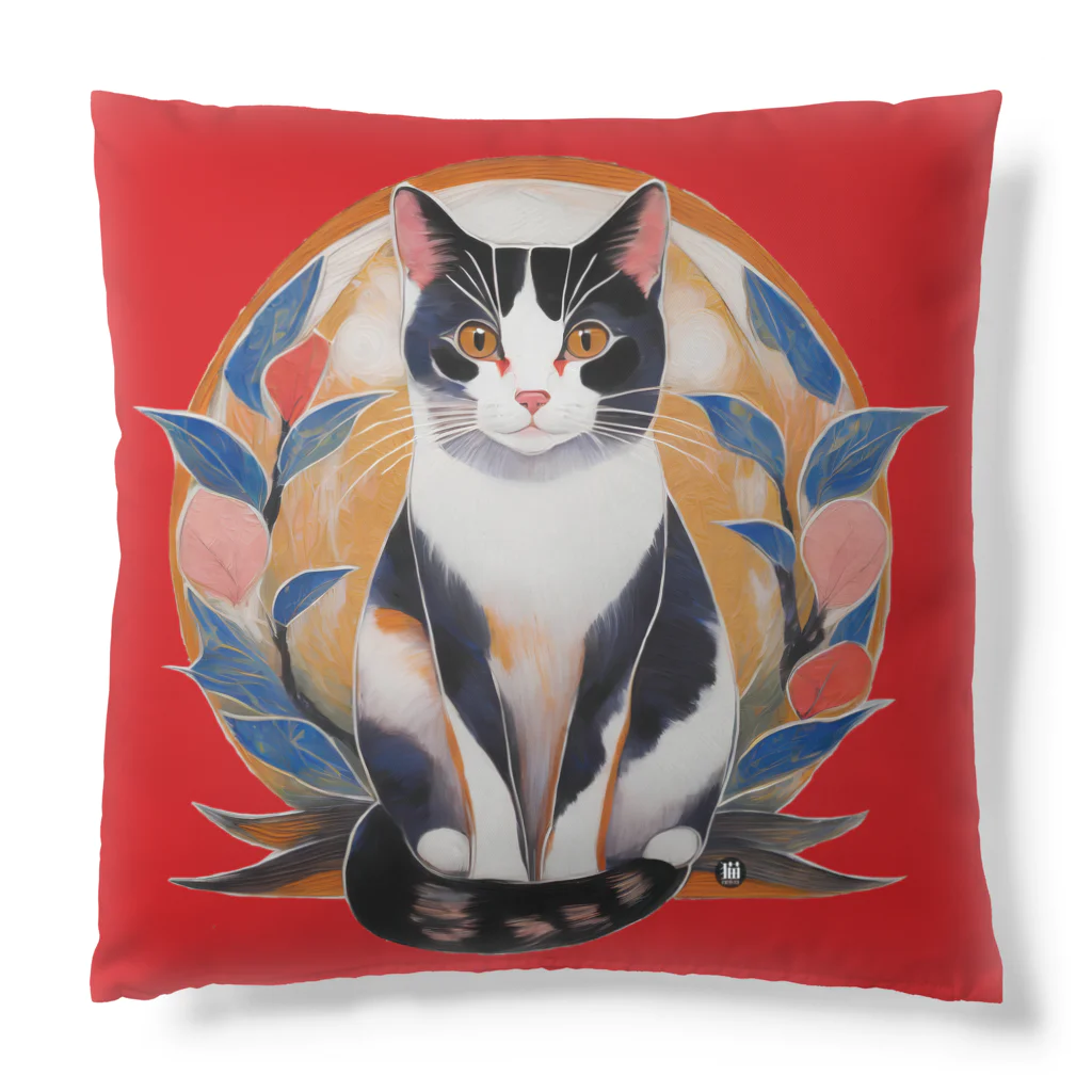 まみおデザインの猫neko Cushion