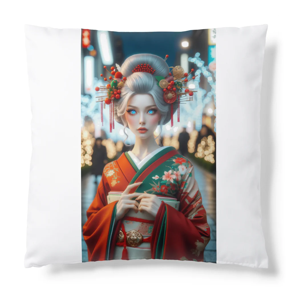 Modern Masteryの和洋折衷クリスマス Cushion