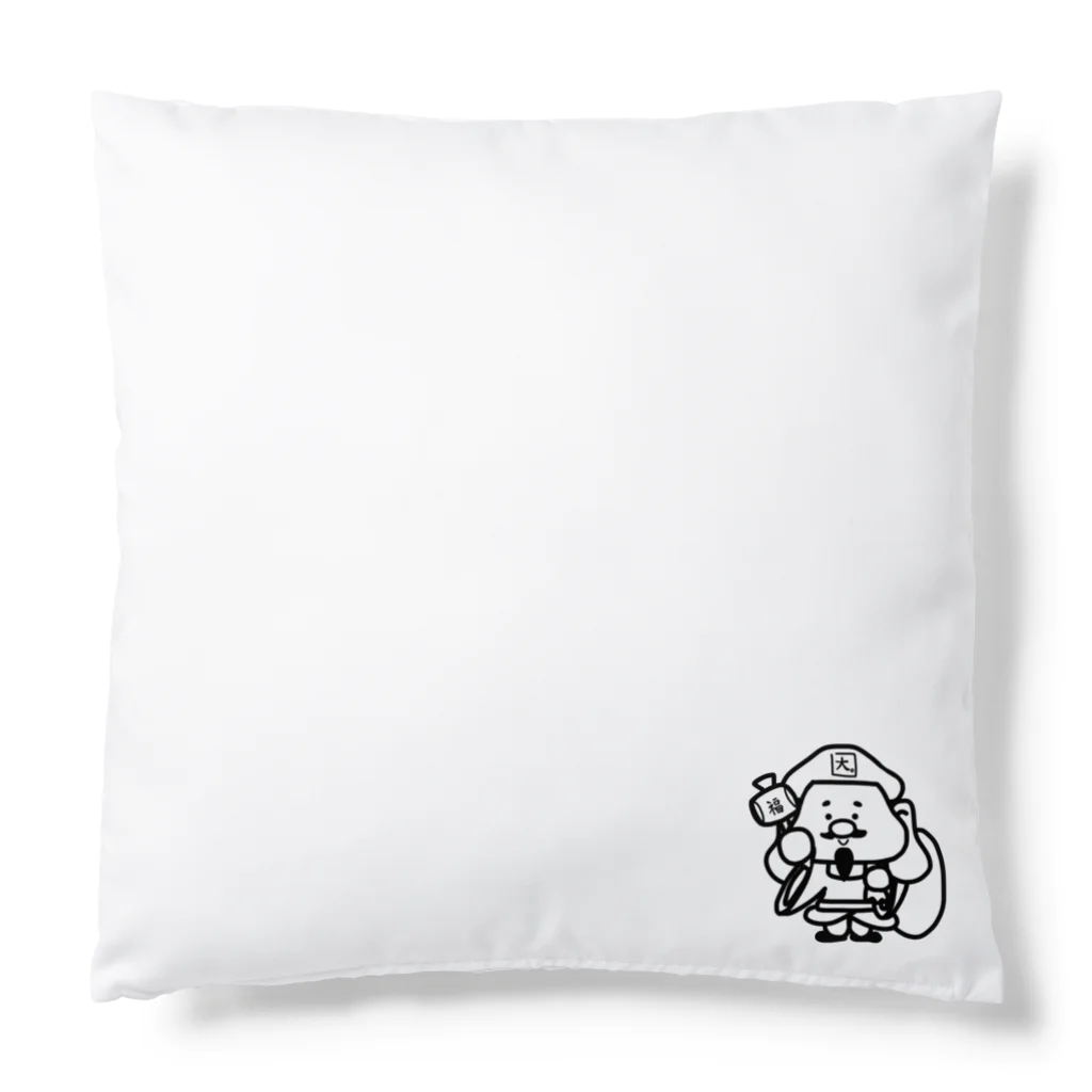 ゆーちゃんのおえかきの大黒天さん。 Cushion