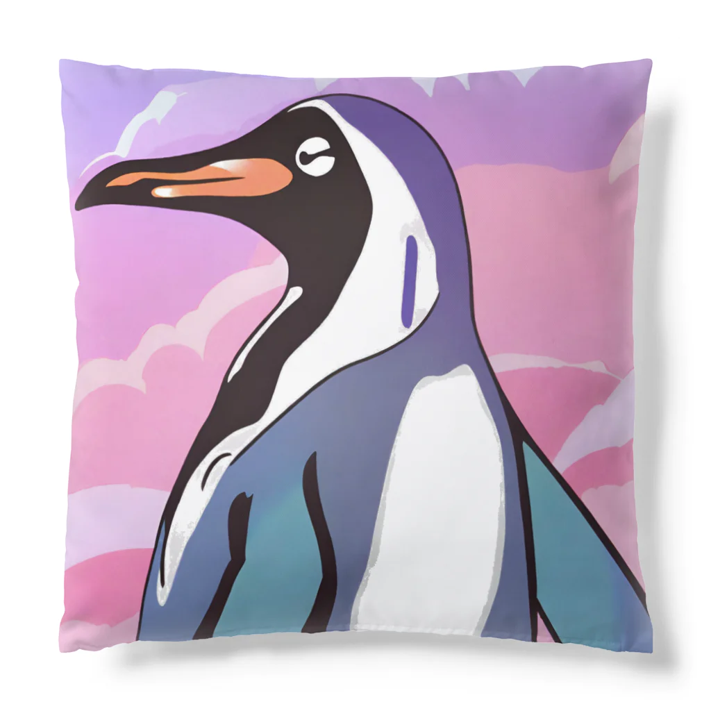 genki121227のお茶目なペンギン Cushion