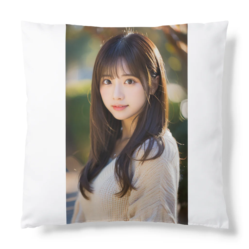 BeautifulLadyCollectionTokyoのAI下着美女(白) Cushion