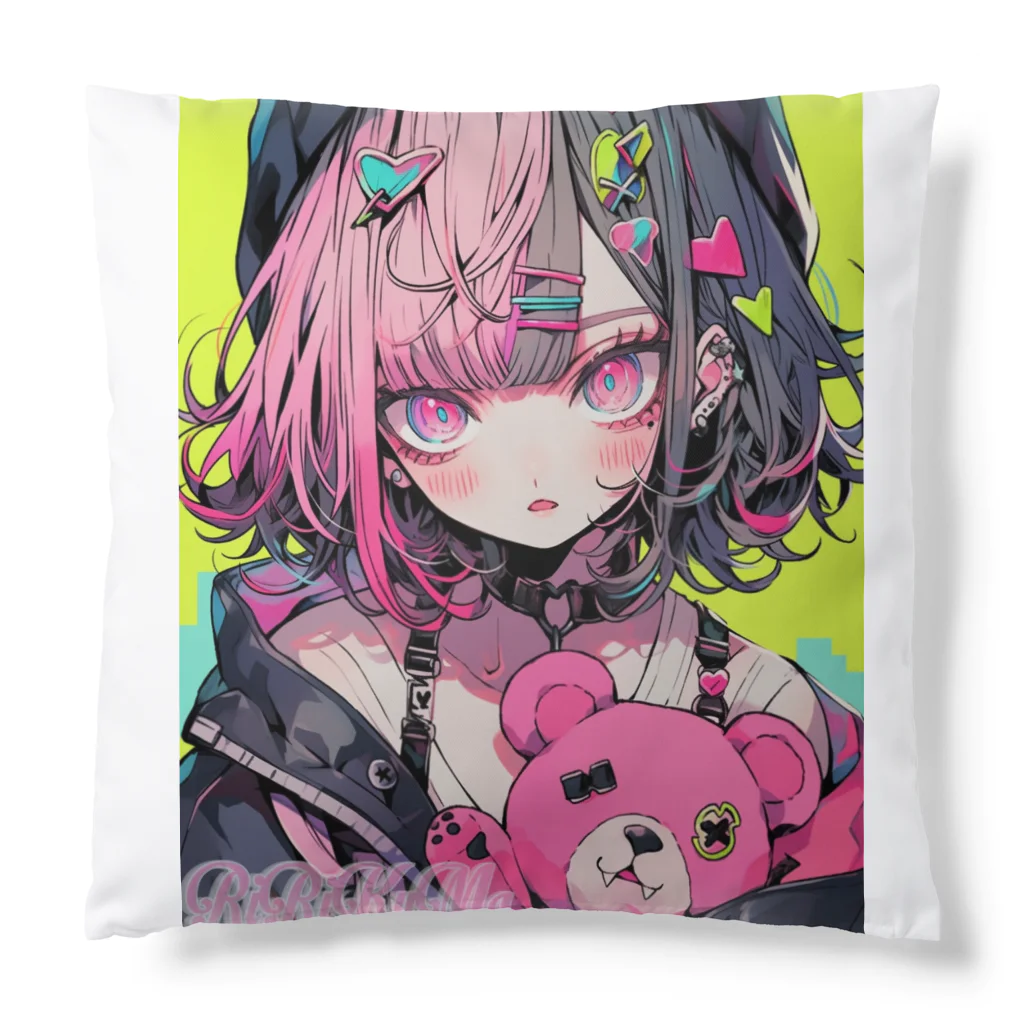 𓃡Riko PinkLips𓃠のRiRiKuMa Cushion