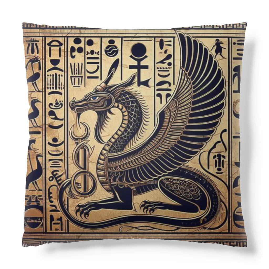 5656ショップのエジプトに隠されしドラゴンの起源 Cushion