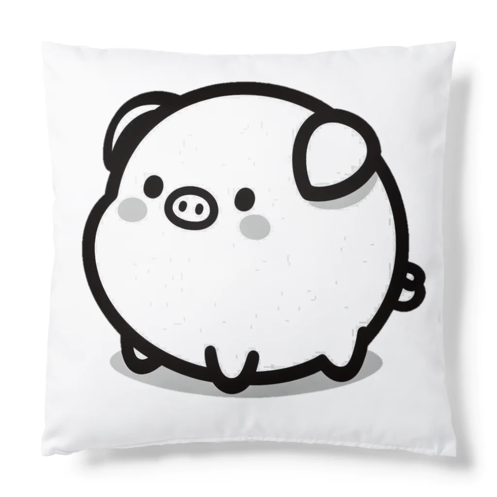 終わらない夢🌈のまんまる豚🐷さん💞 Cushion