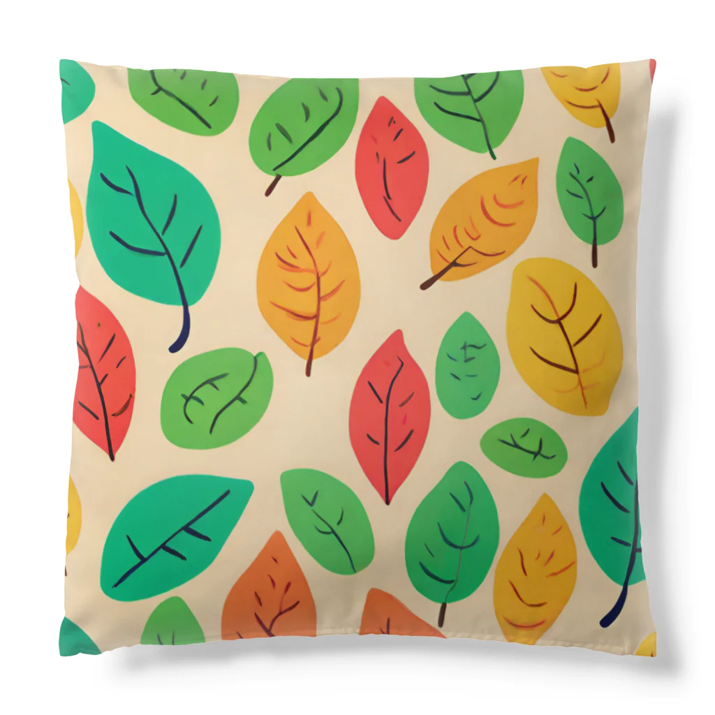 ＊Leafus_リーフアス＊のgreen leaf green Cushion