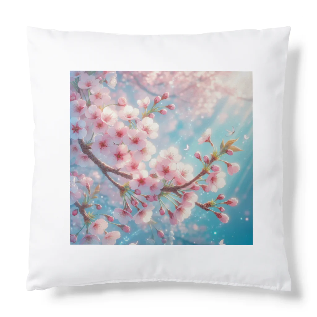 終わらない夢🌈の美しい桜🌸✨ Cushion