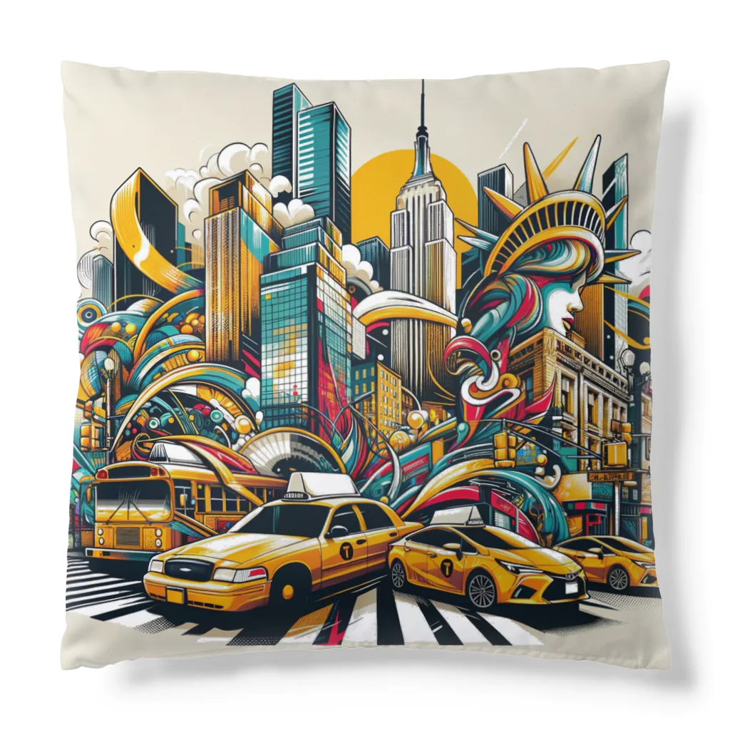 HappyHub Online ShopのNew York City Cushion