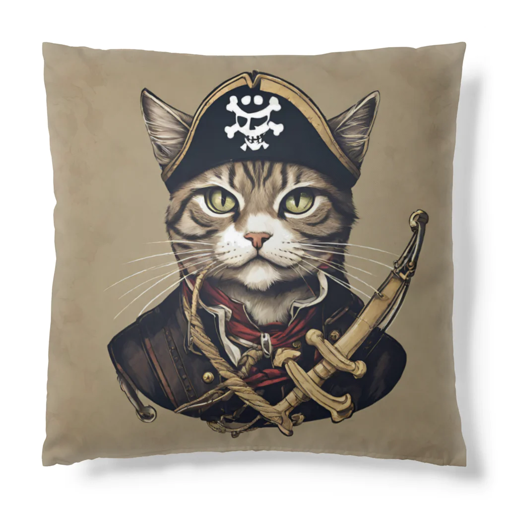 Jj-O_O-Jjの猫海賊団シリーズ★バロン船長 クッション