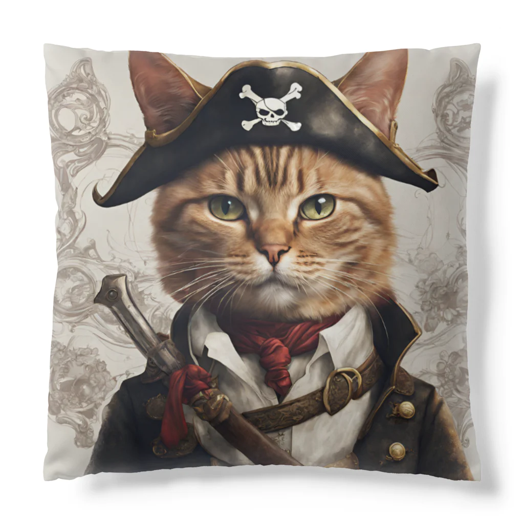 Jj-O_O-Jjの猫海賊団シリーズ★ジャック船長 Cushion