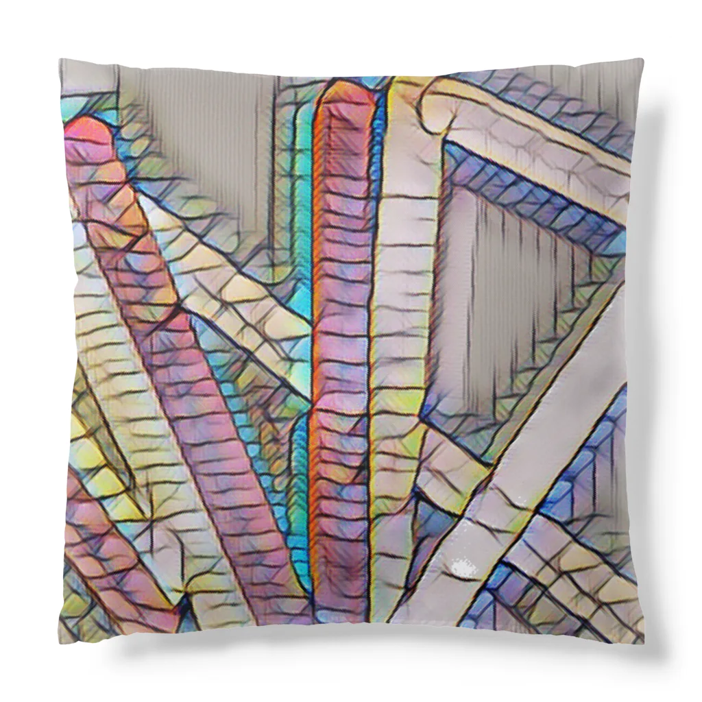 NaROOMの【Abstract Design】No title - Mosaic🤭 Cushion