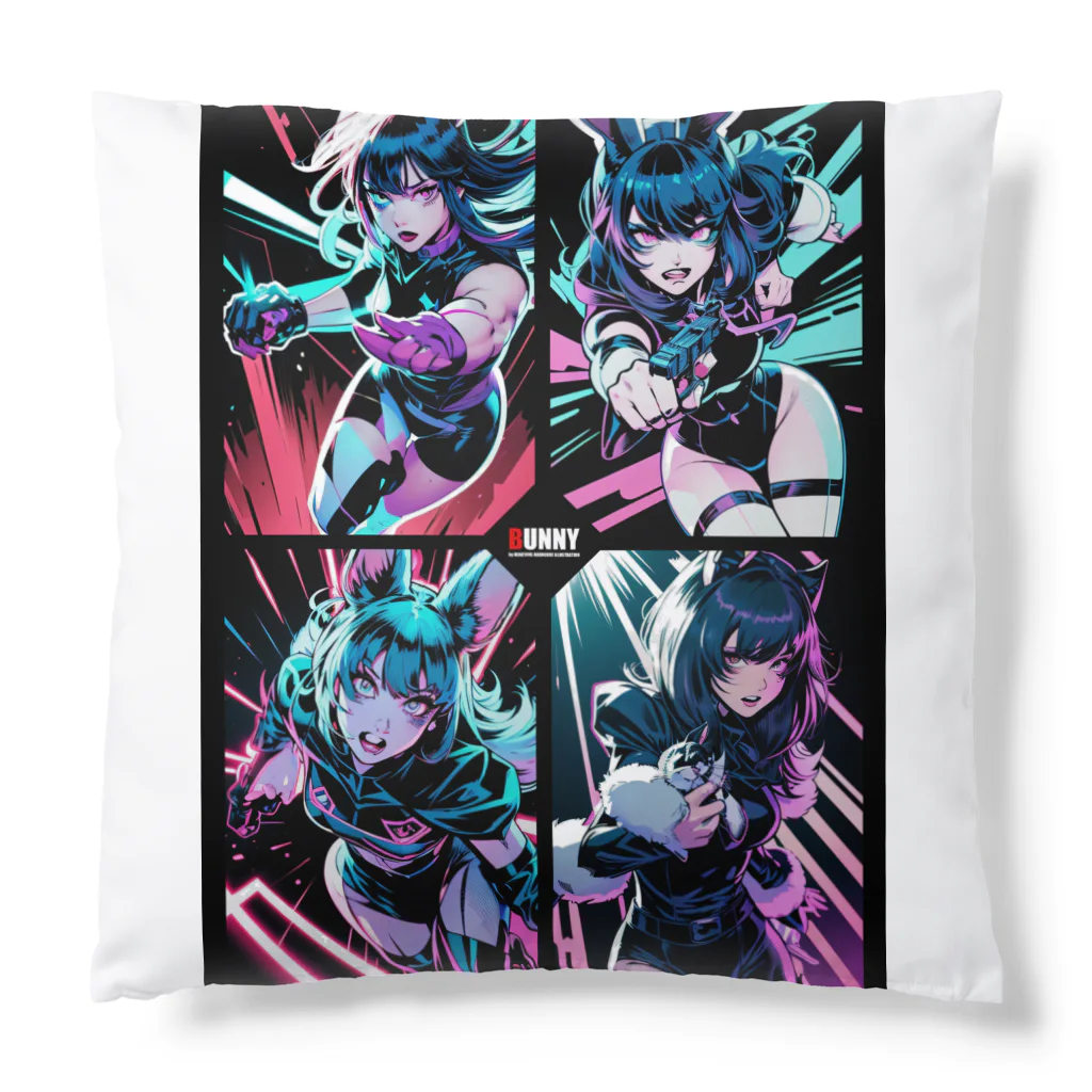 BUNNY-ONLINEのBUNNY-ART No.12 アメコミガールズ Cushion