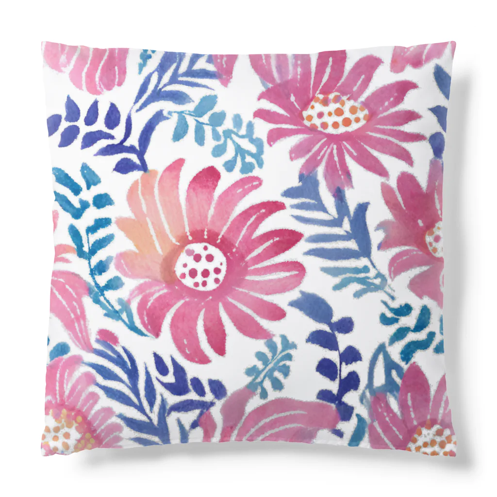 OkometoOmochiの花柄.b Cushion