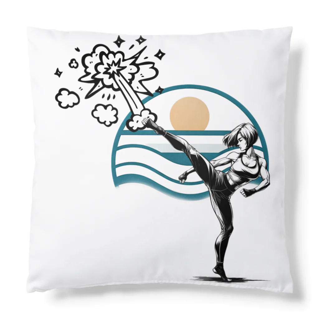 Namataのkick something up Cushion