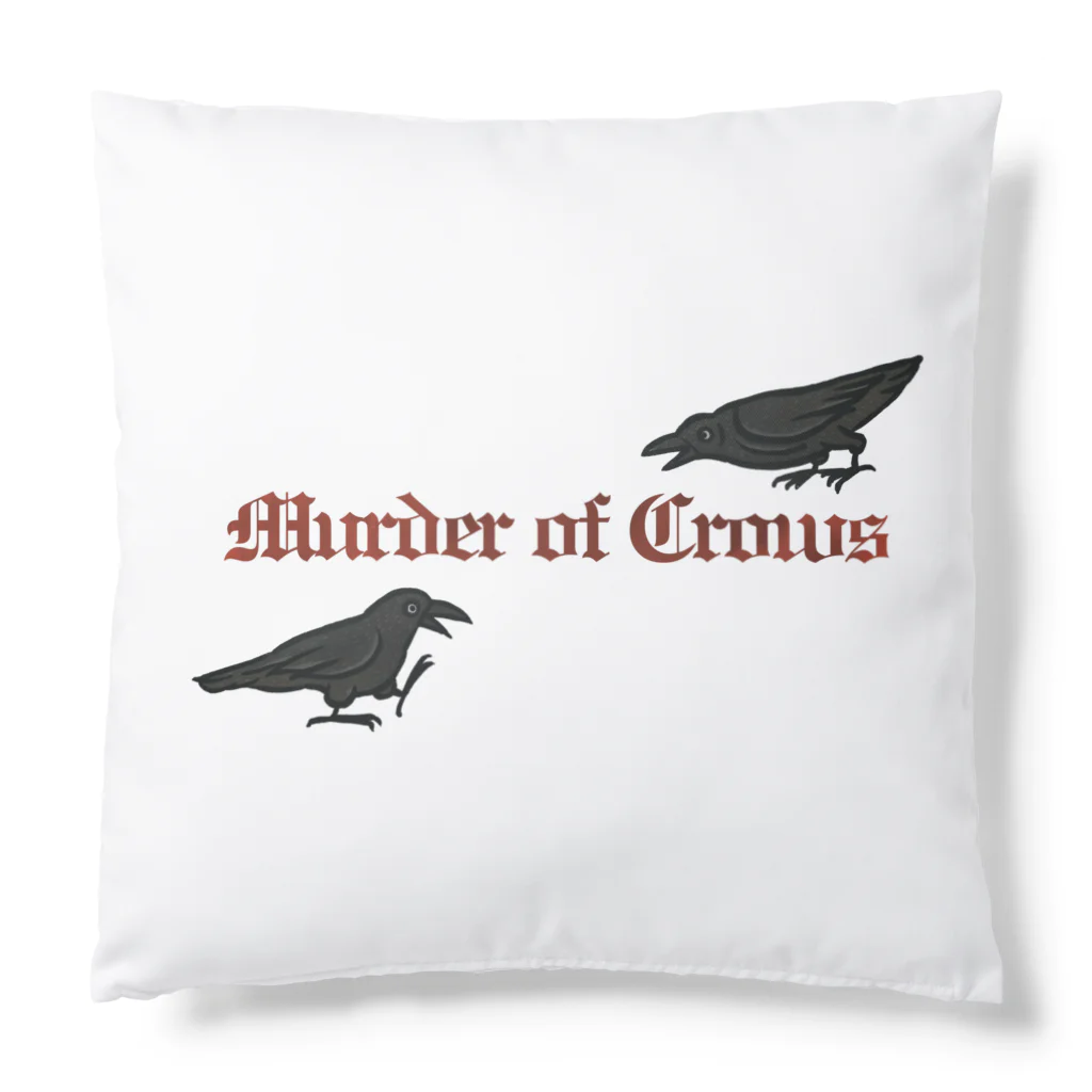 Yellow_SparrowのMurder of Crows Cushion