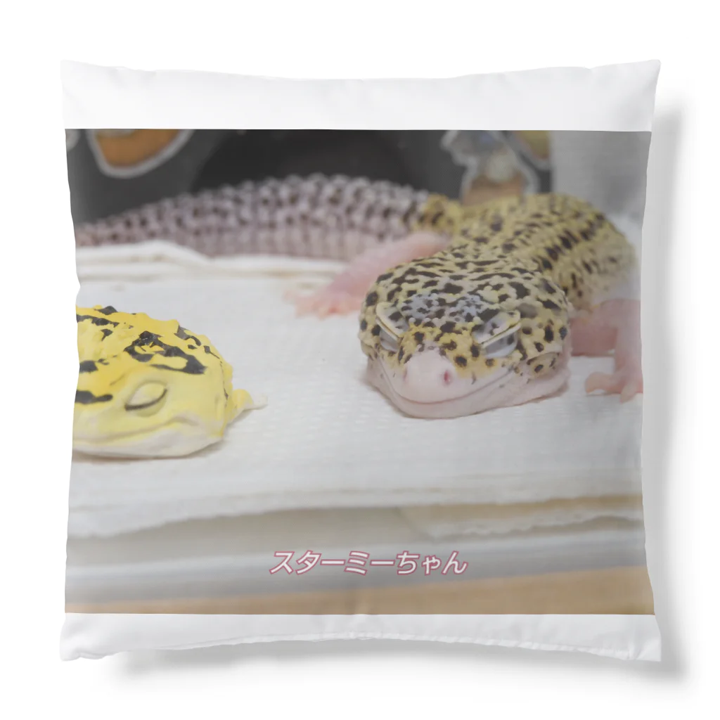 OBIWANREPのレオパのスターミーちゃん Cushion