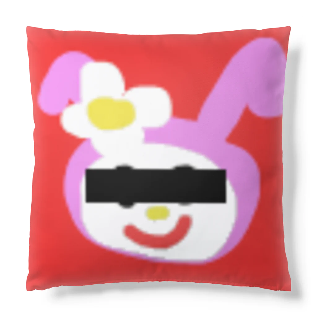 atto_almondの畜生うさぎちゃん Cushion