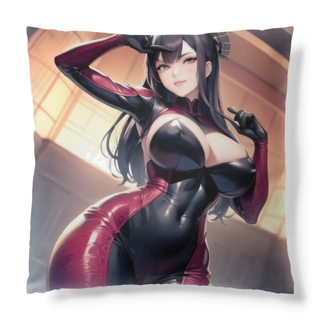 癒しのあるオリジナルグッズ販売所のフルボディスーツの美女グッズ Cushion