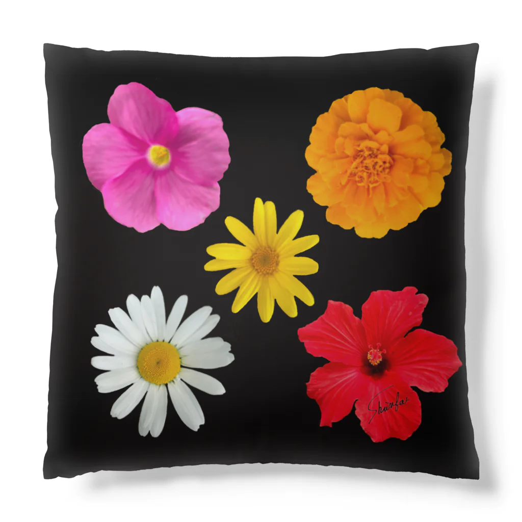 shuri-faの🌸🌼花ぼたん🌼🌸 Cushion