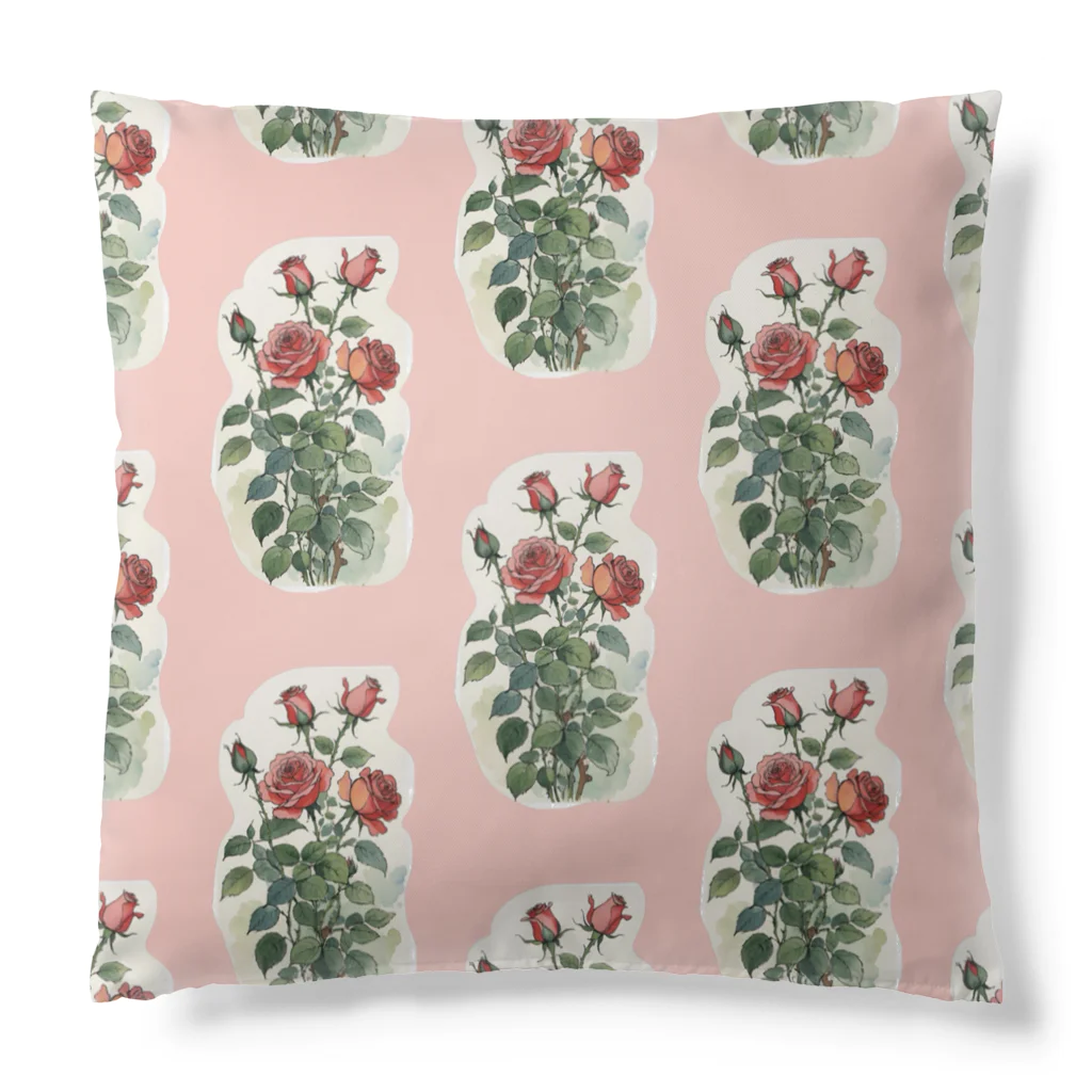 (っ◔◡◔)っ ♥ Le Petit Trésor ♥の𝕲𝖆𝖗𝖉𝖊𝖓 𝕽𝖔𝖘𝖊 Cushion