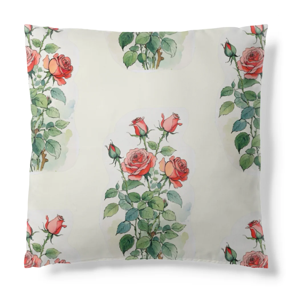 (っ◔◡◔)っ ♥ Le Petit Trésor ♥の𝕽𝖔𝖘𝖊’𝖘 𝕲𝖗𝖊𝖊𝖙𝖎𝖓𝖌 Cushion