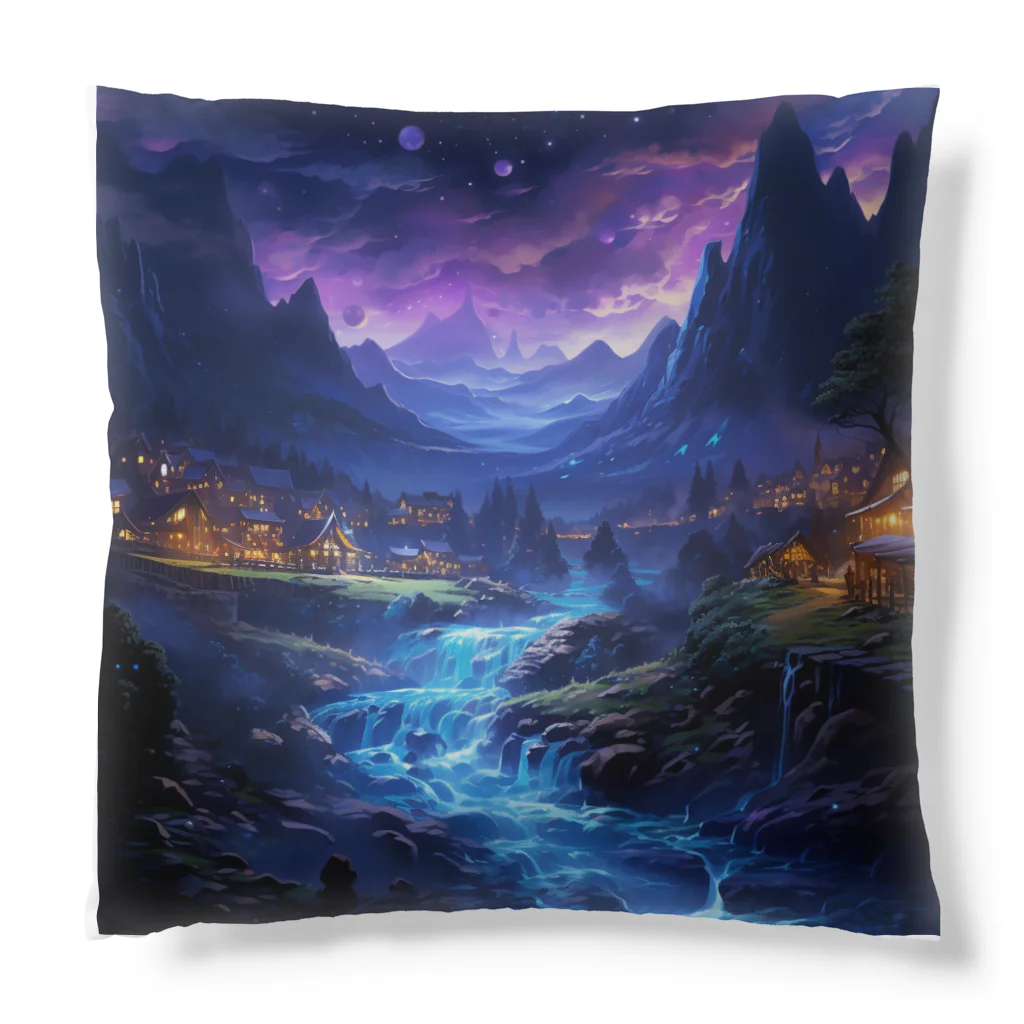 AQUAMETAVERSEの夜空　なでしこ1478 Cushion