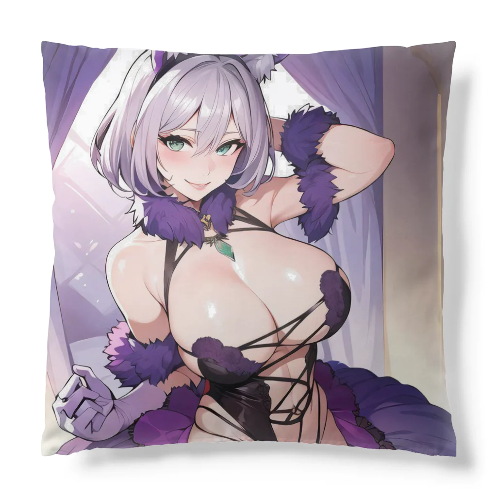 LONGSTONEの猫耳　美少女 Cushion