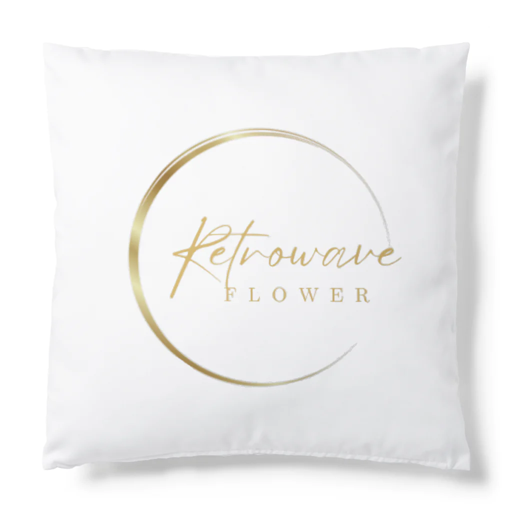 RetrowaveFlowerのRetrowaveFlower-薔薇(ピンク)- Cushion