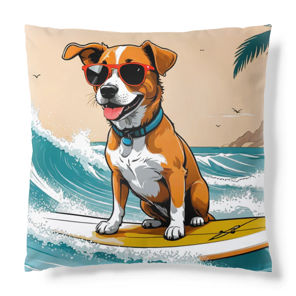 studio eizoのおいら波乗り🐕犬サーファー🏄 Cushion