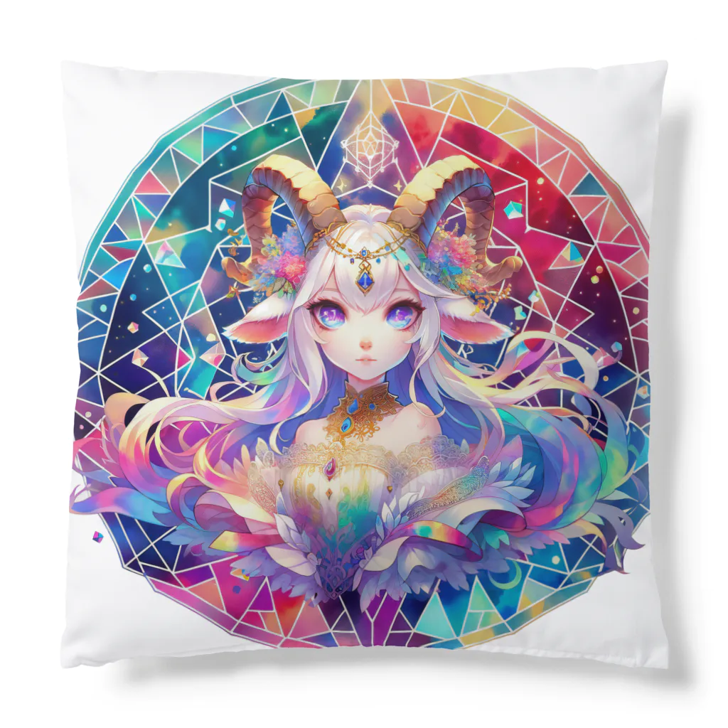 トトベス(T∴B∴M∴)🕊️の牧神パーンに奉献する清廉な山羊姫🐐 Cushion