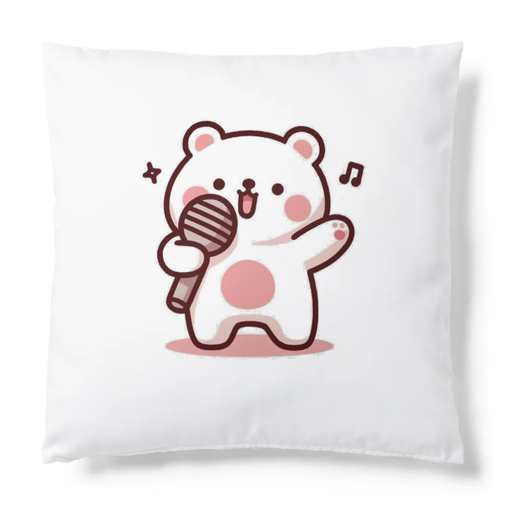 kumainchouの熱唱　くま Cushion