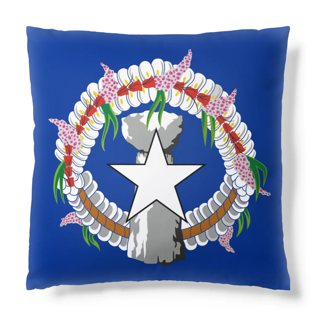 お絵かき屋さんの北マリアナ諸島の旗 Cushion
