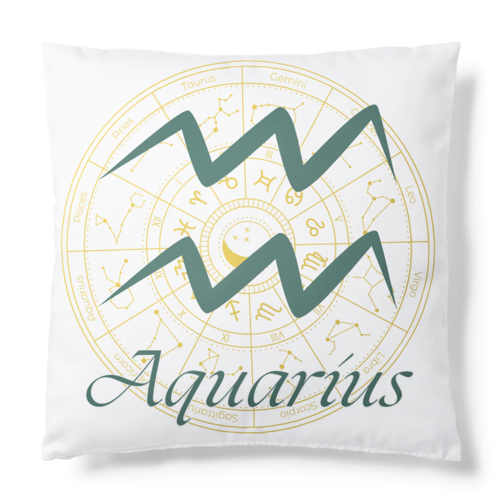 tsukino-utenaの星めぐり《Aquarius ・水瓶座》 Cushion