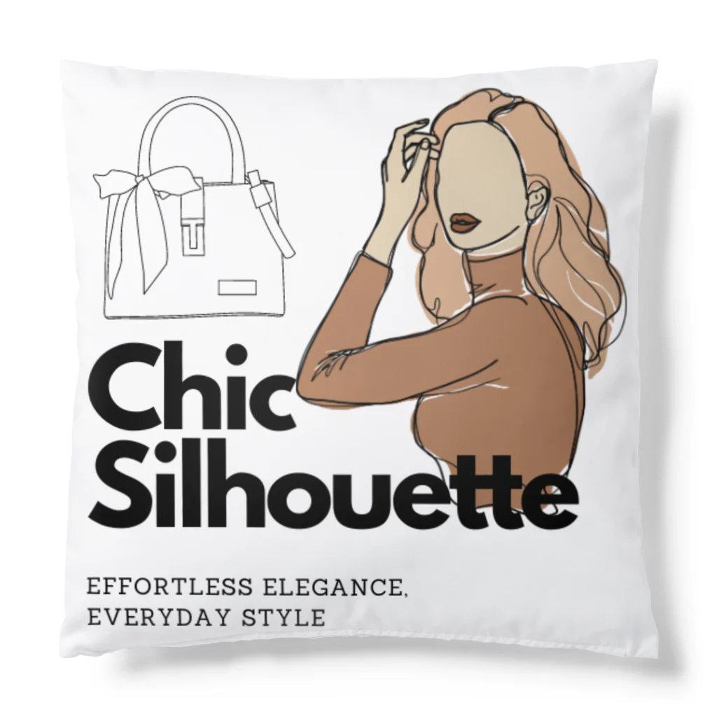 CHIBE86のChic Silhouette Cushion