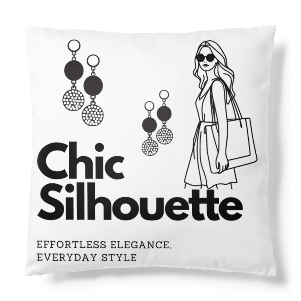 CHIBE86のChic Silhouette Cushion