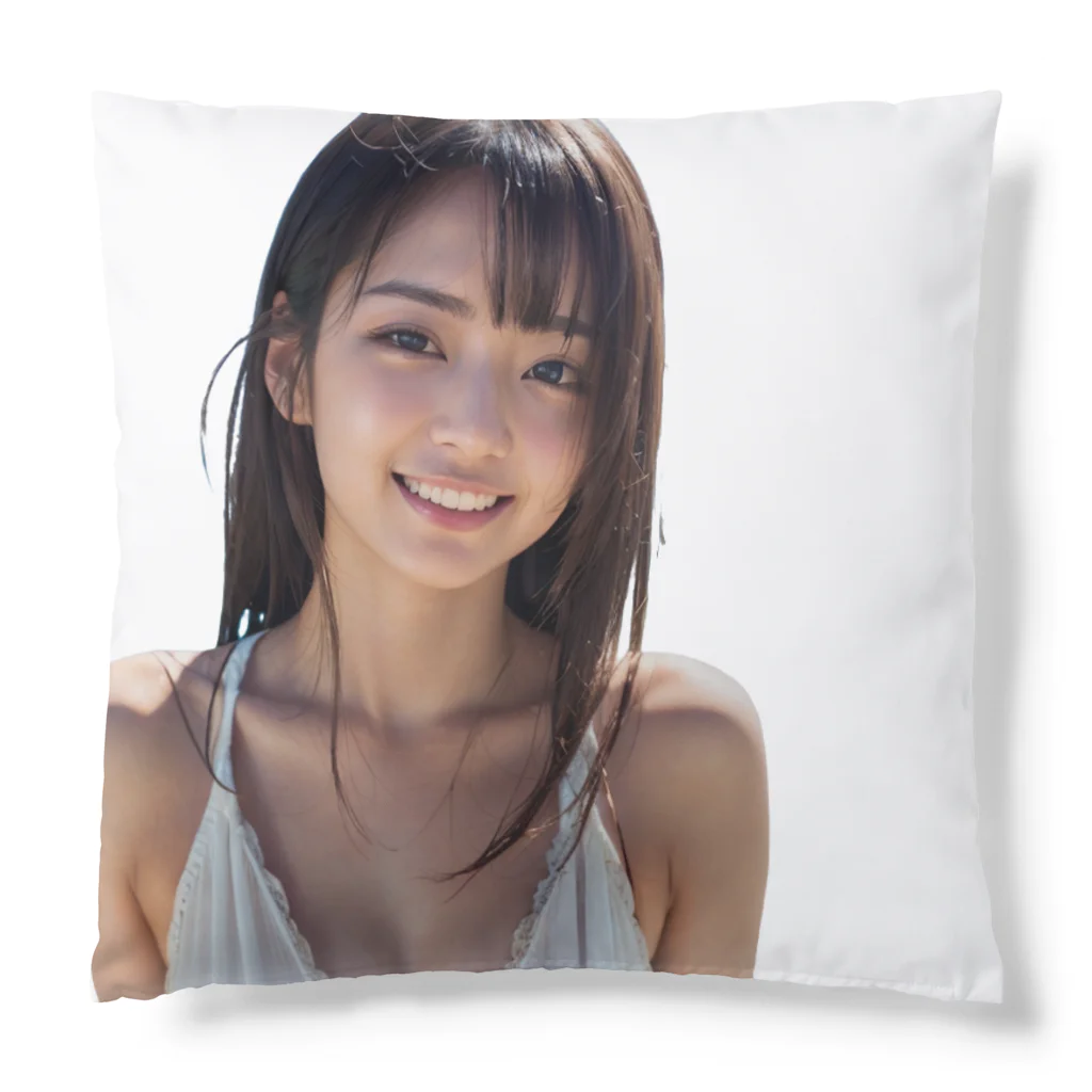 アタオカ1号のAI美少女(リアル水着) Cushion