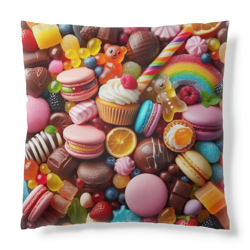 sweeshiiのカラフルなスイーツ Cushion