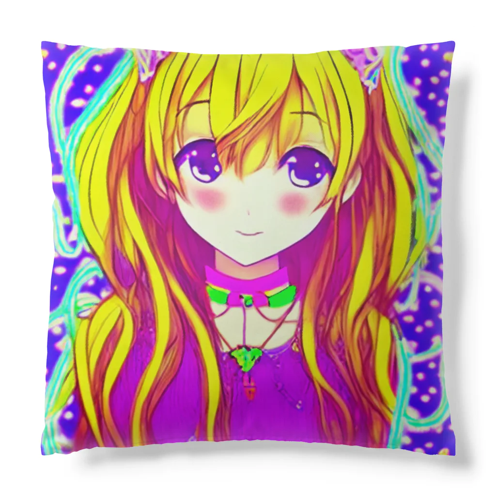 きゅぴきゅぴガールの金髪優しげ★きゅぴきゅぴガール Cushion