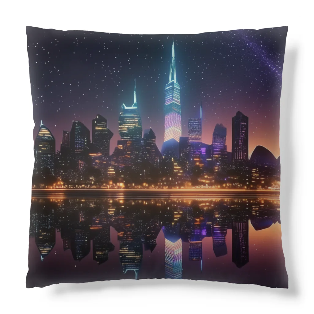 Mysycaの海辺の都市 Cushion