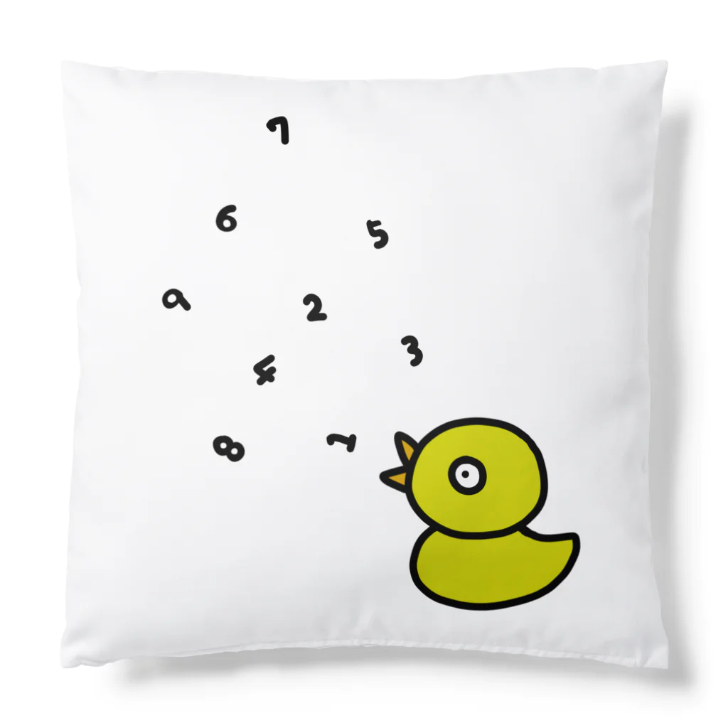 mayumayu-の🐤数字アヒル🐤 Cushion