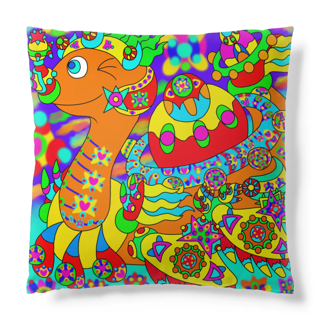 どりほぷの星を守る竜・首長竜タイプ Cushion