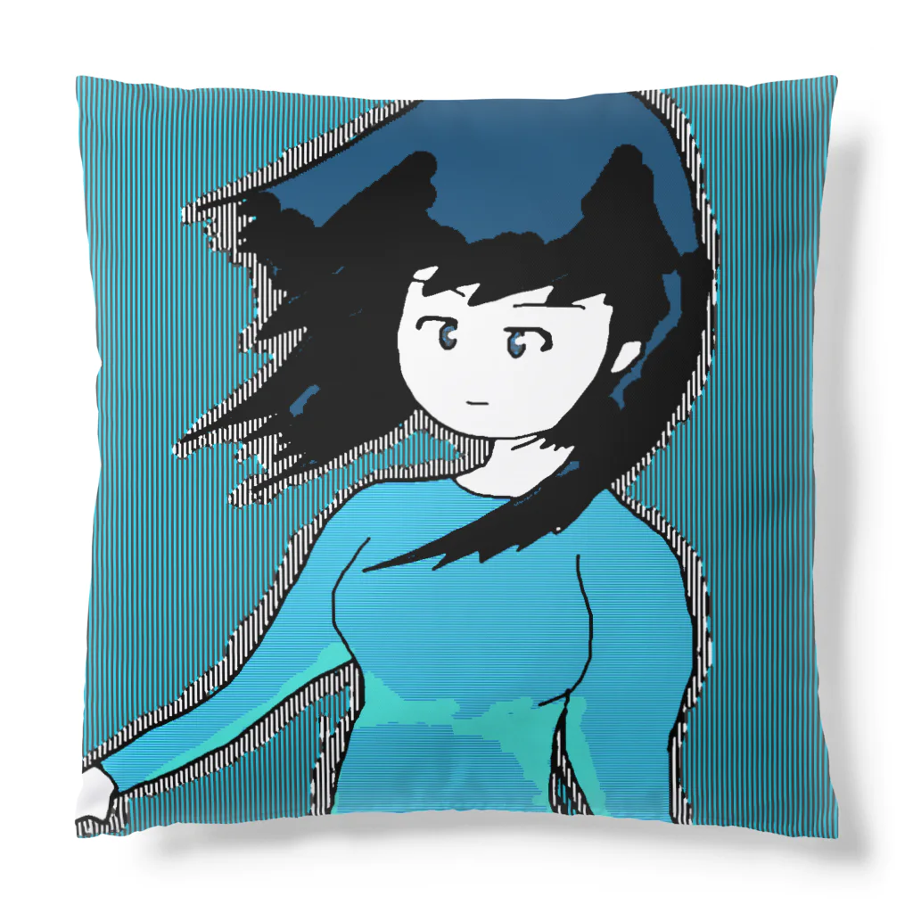 水草のナウ・ガール６６ Cushion