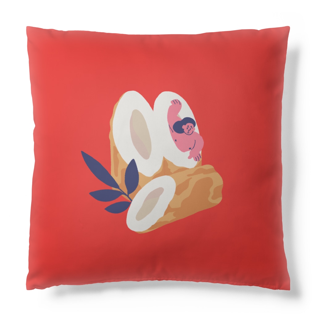 🍕のちくわ Cushion